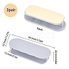 ABS Plastic Self-Stick Instant Cabinet Drawer Handle FIND-WH0053-28B-2