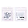 20Pcs Transparent Spray Painted Glass Beads GLAA-YW0001-14-8