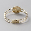 Brass Hinged Bangle Makings MAK-WH0011-13B-G-2