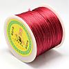 Nylon Satin Rattail Cords NWIR-R025-1.0mm-122-2