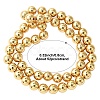 Electroplate Non-magnetic Synthetic Hematite Beads Strands G-YW0002-22D-1
