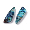 Natural Regalite/Imperial Jasper/Sea Sediment Jasper Pendants G-E572-09A-3