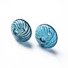 Transparent Handmade Blown Glass Globe Beads GLAA-T012-46-3