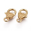 Tibetan Style Alloy Lobster Claw Clasps X-LF014Y-MG-NR-3