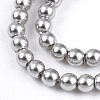 Baking Paint Pearlized Glass Pearl Bead Strands HY-N002-2mm-A03-4