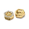 Ion Plating(IP)  304 Stainless Steel Slide Charms STAS-C089-06I-G-2