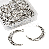 Tibetan Style Alloy Pendants TIBE-TA0001-08AS-3
