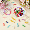 65Pcs Opaque Acrylic Beads OACR-PA0002-10-4