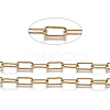 Ion Plating(IP) 304 Stainless Steel Paperclip Chains CHS-A006-01G-2