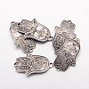 Tibetan Style Links connectors PALLOY-A14458-AS-FF-2