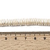 Electroplated Shell Pearl Beads Strands BSHE-B009-E01-2x7mm-4