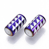 Electroplate Glass Beads EGLA-N003-05A-2