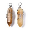 Natural Topaz Jade Big Pendants G-T122-70H-2