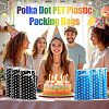 Polka Dot PET Plastic Packing Bags with Die Cut Hole Handle ABAG-TADJ0002-001H-5