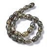 Tibetan Style dZi Beads Strands TDZI-E005-01D-4