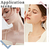 10Pcs 5 Style 201 Stainless Steel Laser Cut Pendants STAS-CN0001-23P-5