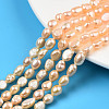 Natural Cultured Freshwater Pearl Beads Strands PEAR-N014-05A-1