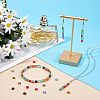 240Pcs 6 Colors 2-Hole Glass Seed Beads SEED-NB0001-24-2
