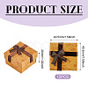 Square Paper Jewelry Gift Boxes with Bowknot CON-TAC0010-80C-14