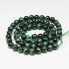 Natural Tiger Eye Beads Strands G-G099-6mm-22-2