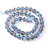 Synthetic Moonstone Beads Strands G-R375-12mm-B03-2