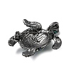 Ocean Theme Alloy Rhinestone Lapel Pins for Backpack Clothes for Clothes JEWB-F042-05B-B-2