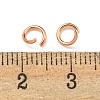 304 Stainless Steel Open Jump Rings STAS-O107-06RG-F-5