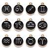 Alloy Enamel Pendants ENAM-YW0001-100A-1