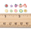 60G 10 Style Handmade Polymer Clay Cabochons CLAY-FS0001-31-6