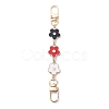 Flower Plastic Enamel Link Purse Short Chain FIND-JF00100-02-1