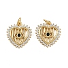 Brass Micro Pave Cubic Zirconia Pendants ZIRC-I367-11G-09-1