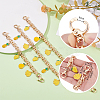 3Pcs 3 Styles Iron Chain Bag Handles AJEW-PH01580-4