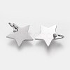 Tarnish Resistant 304 Stainless Steel Charms STAS-Q201-T461S-2