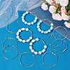 20Pcs Brass Hoop Earring Findings FIND-BBC0003-25-4