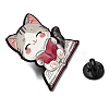 Cat Reading Book Enamel Pins LS-JEWB-I055-05EB-03-3
