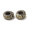 Rack Plating Brass European Beads KK-Q805-49AB-2