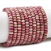 Natural Rhodonite Beads Strands G-G343-A01-2x4mm-2