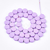 Spray Painted Non-magnetic Synthetic Hematite Beads Strands G-T116-01B-09-2