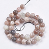 Natural Multi-Moonstone Beads Strands X-G-J157-8mm-06-3