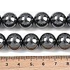 Synthetic Non-magnetic Hematite Beads Strands GG-CBAB93D-B01-14mm-3