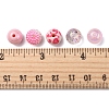 50Pcs 5 Style Acrylic Beads MACR-FS0001-50-6