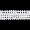 Opaque Solid Color Imitation Jade Glass Beads Strands EGLA-A039-P4mm-D15-1