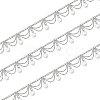 Glass Rhinestone Cup Chains CH-WH0014-01S-8