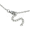 Tarnish Resistant 304 Stainless Steel Cable Chains Macrame Pouch Empty Stone Holder for Pendant Necklaces Making NJEW-TA00084-01-5