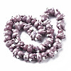 Opaque Handmade Bumpy Lampwork Beads Strands LAMP-T007-19-A01-2
