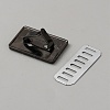 Alloy Blank Rectangle Label Tags FIND-WH0173-409A-B-2
