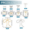 10Pcs 10 Styles Alloy Pendants FIND-TA0008-92-4
