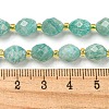 Natural Amazonite Beads Strands G-N342-46-5