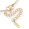 304 Stainless Steel Pendant Necklaces NJEW-P206-20G-2