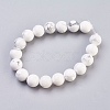 Natural Howlite Beads Strands X-TURQ-G091-10mm-2